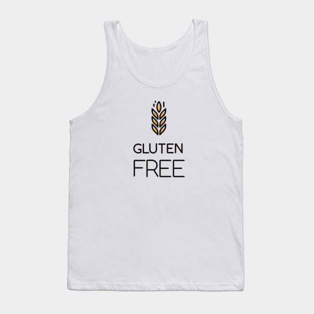 Gluten free sign Tank Top by Gluten Free Traveller